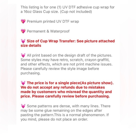 Disney Minnie Christmas Treats Ears DYI Transfer Mug Sticker - Picture 3 of 4